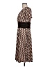 AA Studio AA Houndstooth Brown Cocktail Dress Size 10 - photo 5