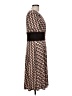 AA Studio AA Houndstooth Brown Cocktail Dress Size 10 - photo 4