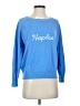 Pink Pineapple 100% Cotton Blue Pullover Sweater Size XS - photo 1