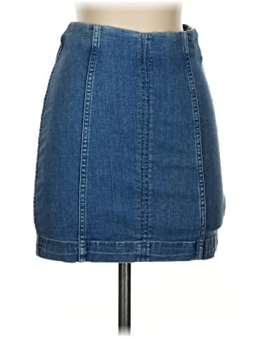 Free People Denim Skirt (view 1)