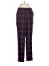 FRNCH Plaid Red Casual Pants Size S - photo 1
