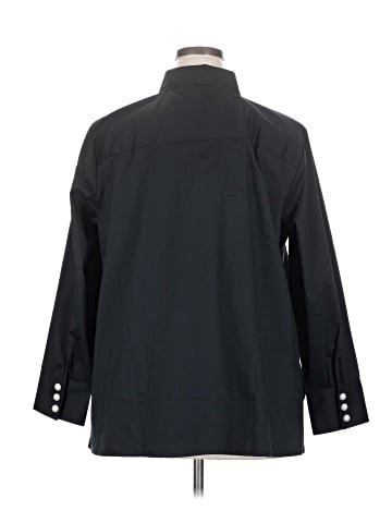 Foxcroft 3/4 Sleeve Button-Down Shirt (view 2)
