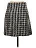 Sandro Houndstooth Gray Black Casual Skirt Size Med (2) - photo 2