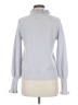 Boden Silver Turtleneck Sweater Size 6 - photo 2