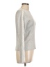 DKNY Jeans Metallic Silver Pullover Sweater Size L - photo 4