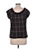 larke Tweed Black Short Sleeve Turtleneck Size L - photo 2