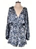 Abercrombie & Fitch 100% Polyester Paisley Blue Romper Size S - photo 1