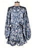 Abercrombie & Fitch 100% Polyester Paisley Blue Romper Size S - photo 2
