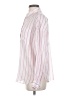 Michael Stars Stripes Pink Long Sleeve Button-Down Shirt Size Sm (0) - photo 5