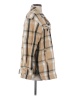 Lucky Brand Plaid Tan Coat Size S - photo 4