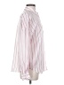 Michael Stars Stripes Pink Long Sleeve Button-Down Shirt Size Sm (0) - photo 4