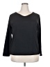 Lyssé Black 3/4 Sleeve T-Shirt Size 2X - photo 1