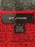 St. John Tweed Red Casual Skirt Size 10 - photo 4