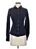 Boden 100% Cotton Blue Long Sleeve Blouse Size 2 - photo 1