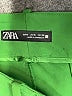 Zara Solid Green Casual Pants Size S - photo 7