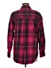 Universal Thread 100% Cotton Plaid Burgundy Long Sleeve Button-Down Shirt Size M - photo 2