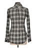 Unbranded Plaid Gray Long Sleeve Button-Down Shirt Size L (estimated) - photo 2