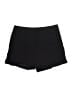 Shein 100% Polyester Solid Black Shorts Size XL - photo 2