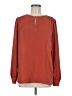 Ann Taylor LOFT 100% Polyester Red Long Sleeve Blouse Size M - photo 1