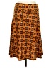 Lularoe Print Orange Casual Skirt Size M - photo 1