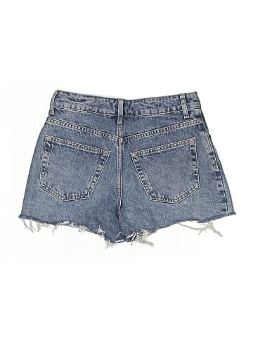 Topshop Denim Shorts (view 2)