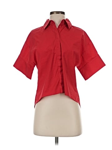 Alice + Olivia Short Sleeve Blouse (view 1)