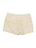 Ann Taylor LOFT Chevron-herringbone Ivory Shorts Size 2 - photo 2