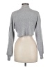 Bershka Gray Long Sleeve Turtleneck Size M - photo 2