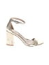 Sam Edelman Metallic Ivory Gold Sandals Size 5 1/2 - photo 1