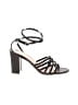 J.Crew 100% Leather Black Sandals Size 9 - photo 1