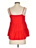 Paper Crane 100% Polyester Red Sleeveless Blouse Size XS - photo 2
