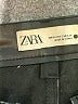 Zara 100% Polyurethane Black Faux Leather Pants Size 2 - photo 4