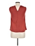 Amour Vert Red Orange Sleeveless Blouse Size M - photo 2