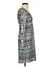 Hale Bob Print Gray Cocktail Dress Size XS - photo 4