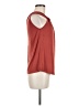 Amour Vert Red Orange Sleeveless Blouse Size M - photo 4