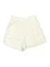 Zara Solid Ivory Shorts Size XS - photo 1