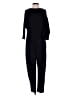 By Anthropologie Solid Black White Jumpsuit Size XS (petite) - photo 2