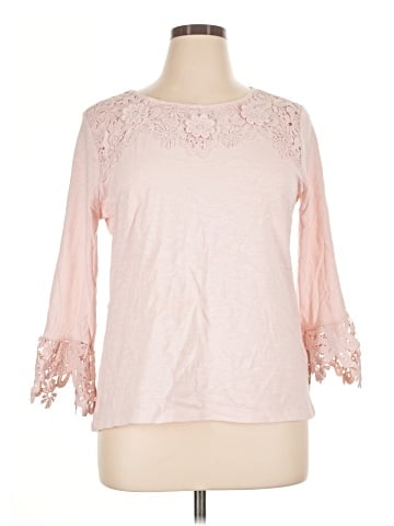 Charter Club 3/4 Sleeve Top (view 1)
