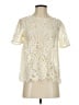 Ann Taylor LOFT Ivory Short Sleeve Blouse Size XS - photo 1