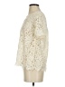 Ann Taylor LOFT Ivory Short Sleeve Blouse Size XS - photo 5
