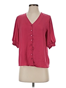 Maison D' Amelie Short Sleeve Blouse