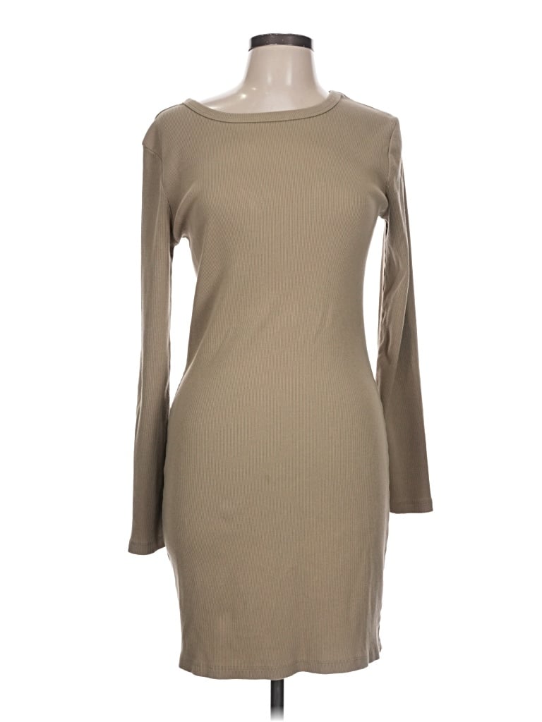 Pre-owned Universal Thread Casual Dress In Tan