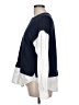 Ann Taylor LOFT Color Block Blue Sweatshirt Size L - photo 6