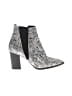 Intentionally ______ Silver Ankle Boots Size 10 - photo 1