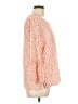 JM Collection Pink 3/4 Sleeve Blouse Size L - photo 4