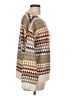 Knox Rose Chevron-herringbone Tan Pullover Sweater Size L - photo 4