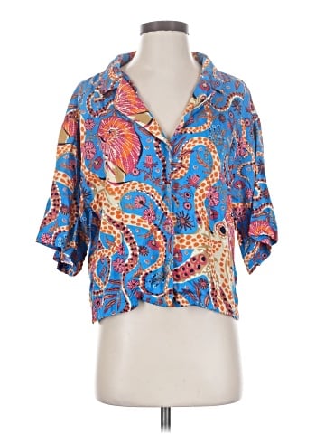 Printfresh Short Sleeve Blouse (view 1)
