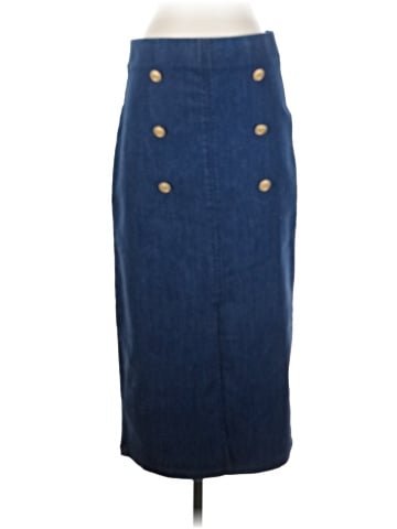 Maeve Denim Skirt (view 1)