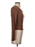 Kanji Brown Long Sleeve Top Size S - photo 4