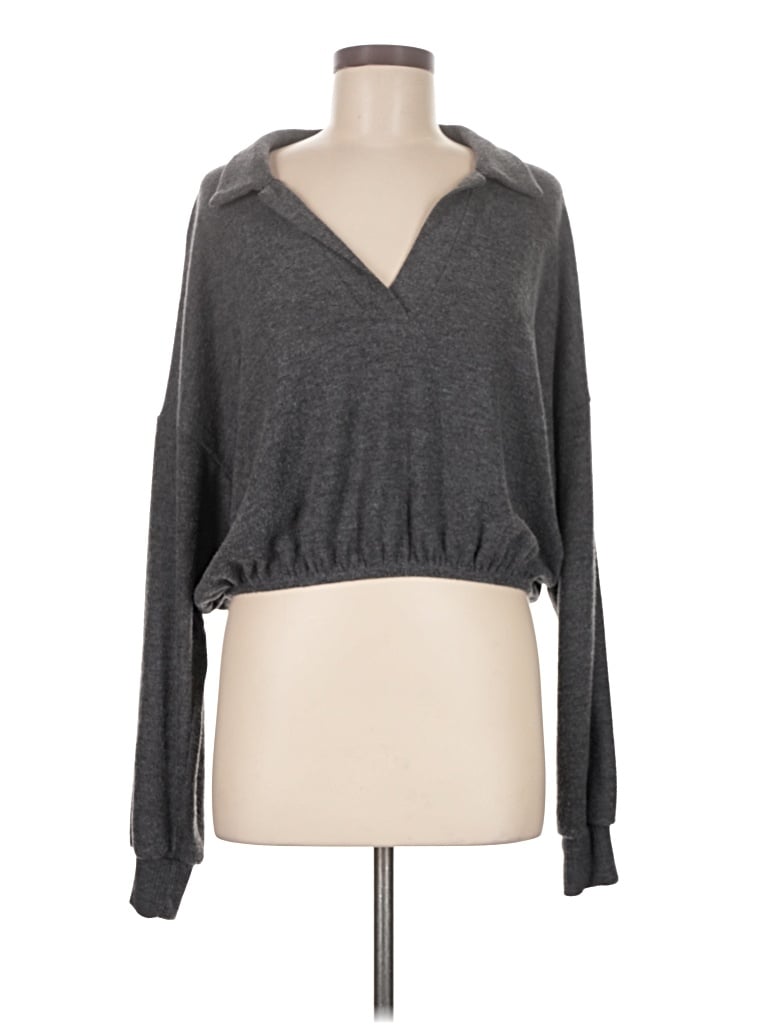 Pre-owned Project Social T Cardigan Sweater In Gray
